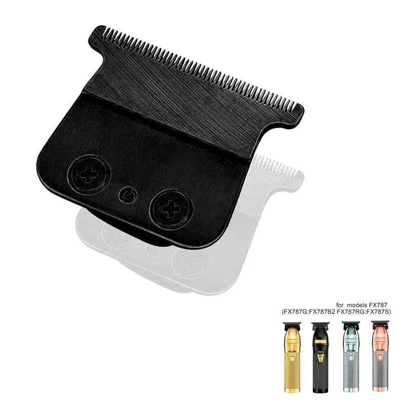 PROFESSIONAL PRECISION Replacement Blade Fit For All BaBylissPRO FX787 & FX726 Trimmers,  Black