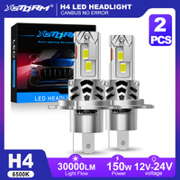 XSTORM H4 Led Headlights Canbus 30000LM 150W LED H4 Light Bulbs Car 6500K High Low Beam Auto Light Bulbs With Fan Headlamp