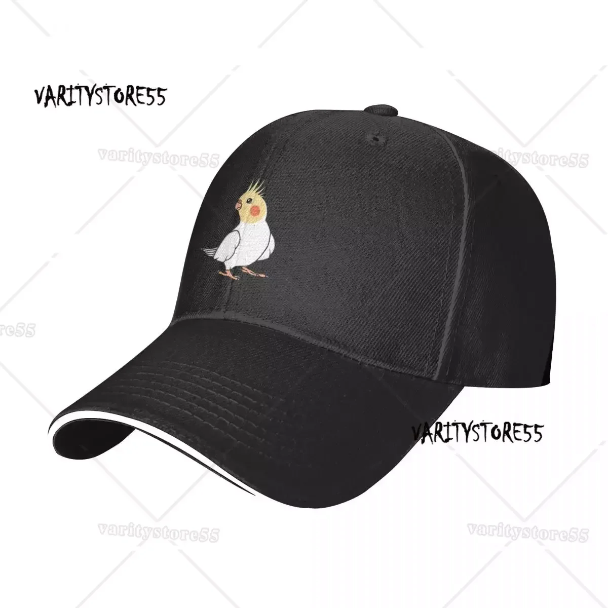 Lutino Cockatiel Baseball Cap New Hat Hat Baseball Cap Women's Golf Wear Men's