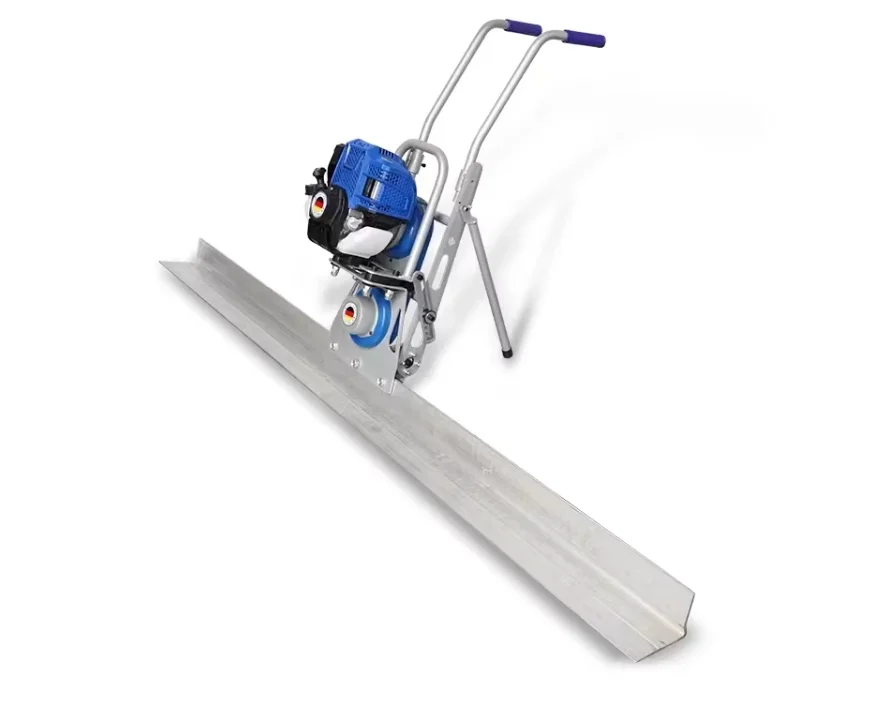 New Asphalt Pavement Leveler Tool Vibrating Ruler Polisher Engine Core Customizable -Powered Concrete Floor Leveler