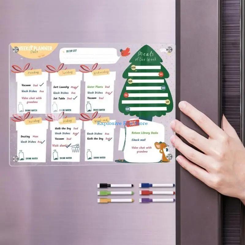 C4DB Calendar Kalender Bulanan Perencana Memo Papan Whiterboard Calendar Planner