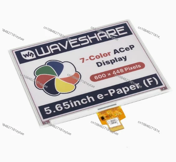 5.65inch ACeP 7-Color E-Paper E-Ink Display Module 600×448 Pixels 5.65inch e-Paper Module (F)