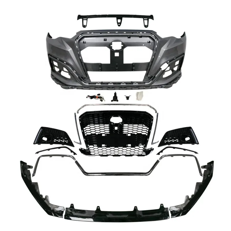 

Factory Hot Selling Car Accessories Bumper Lip Front Bumper Facelift Conversion Bodykit Body Kit for Highlander 2022