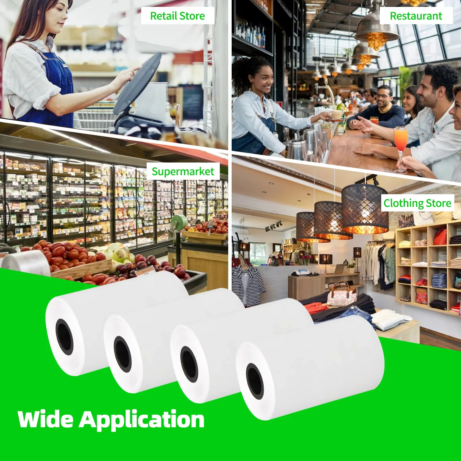 58 مللي متر ورق الإيصالات الحرارية 10 لفات لفة ورق فاتورة تذكرة الطباعة أنماط الطباعة/تذاكر صغيرة للطابعة الصغيرة/210/016/D5/B3