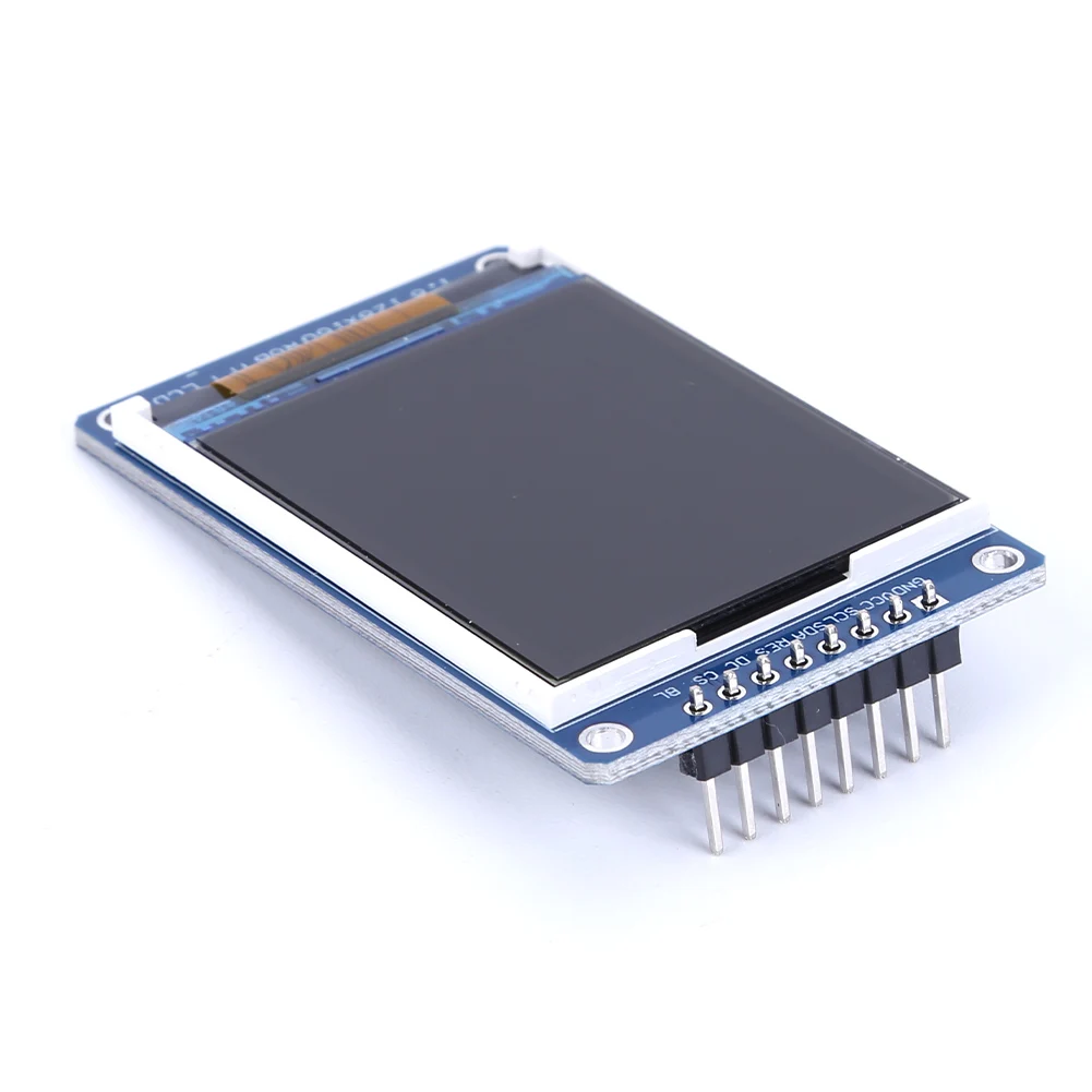 

1.8inch LCD Display Module SPI Interface Serial Port ST7735S Drive IC LCD Screen 128x160 Resolution for Arduino SMT32 DIY Kit