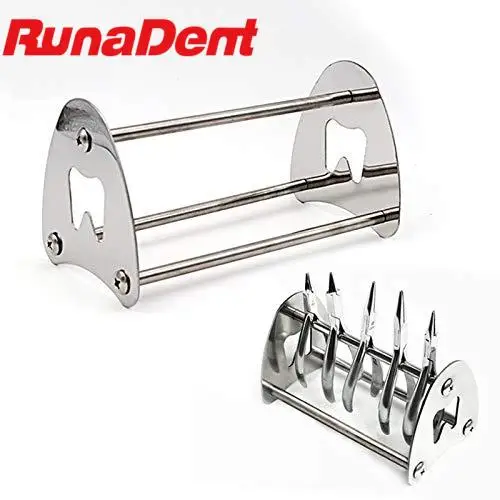 Dental Stainless Steel Stand Holder Orthodontic Cut Off Pliers Forceps Scissors Stand Placement Rack Lab Tool