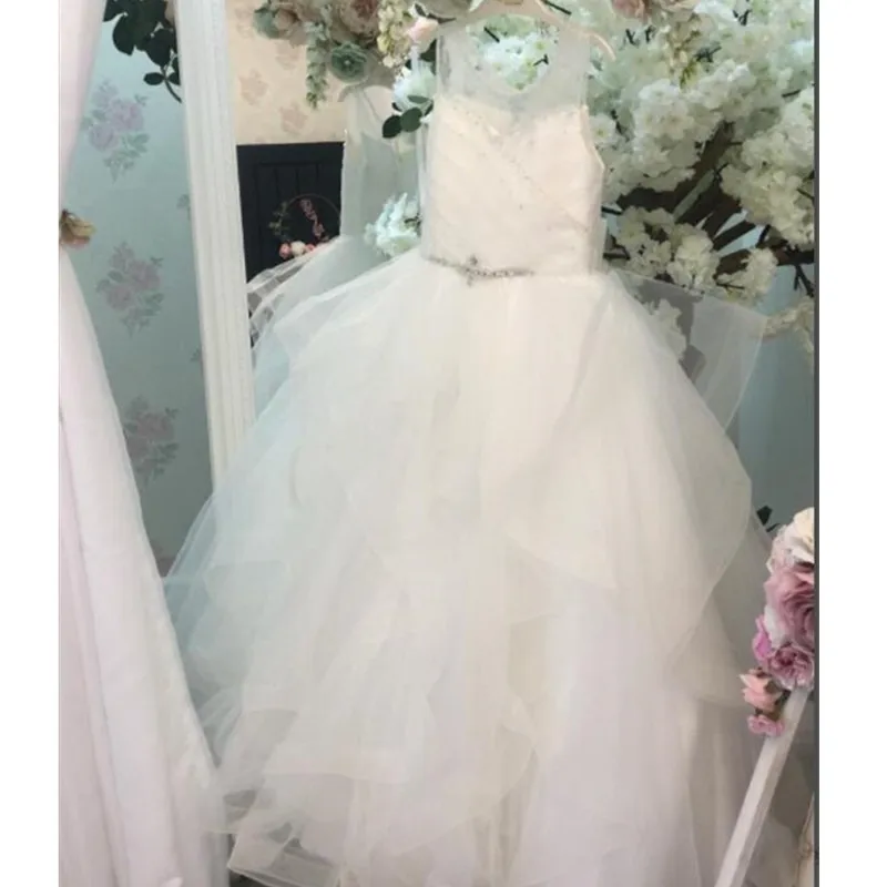 Vestido de fiesta para niña, vestido de flores para niño, bonito vestido de princesa para fiesta, primera comunión, navidad