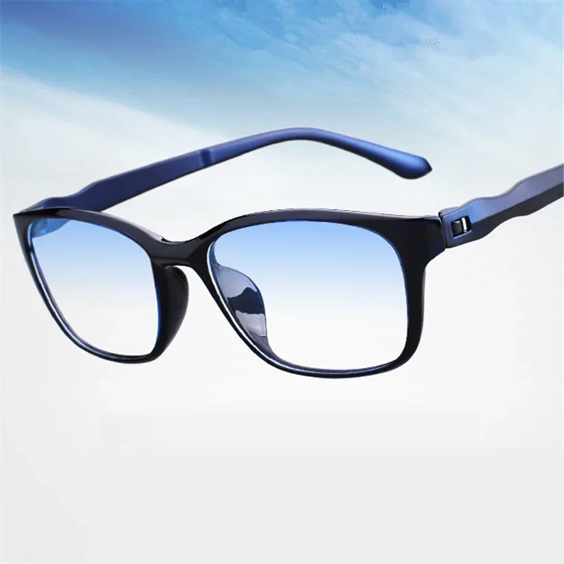 Unisex Finished Presbyopia Glasses Black Men Business Ultra Light TR90 Eyeglass Glasses Woman Blue Light Glasses 0 To +4.0