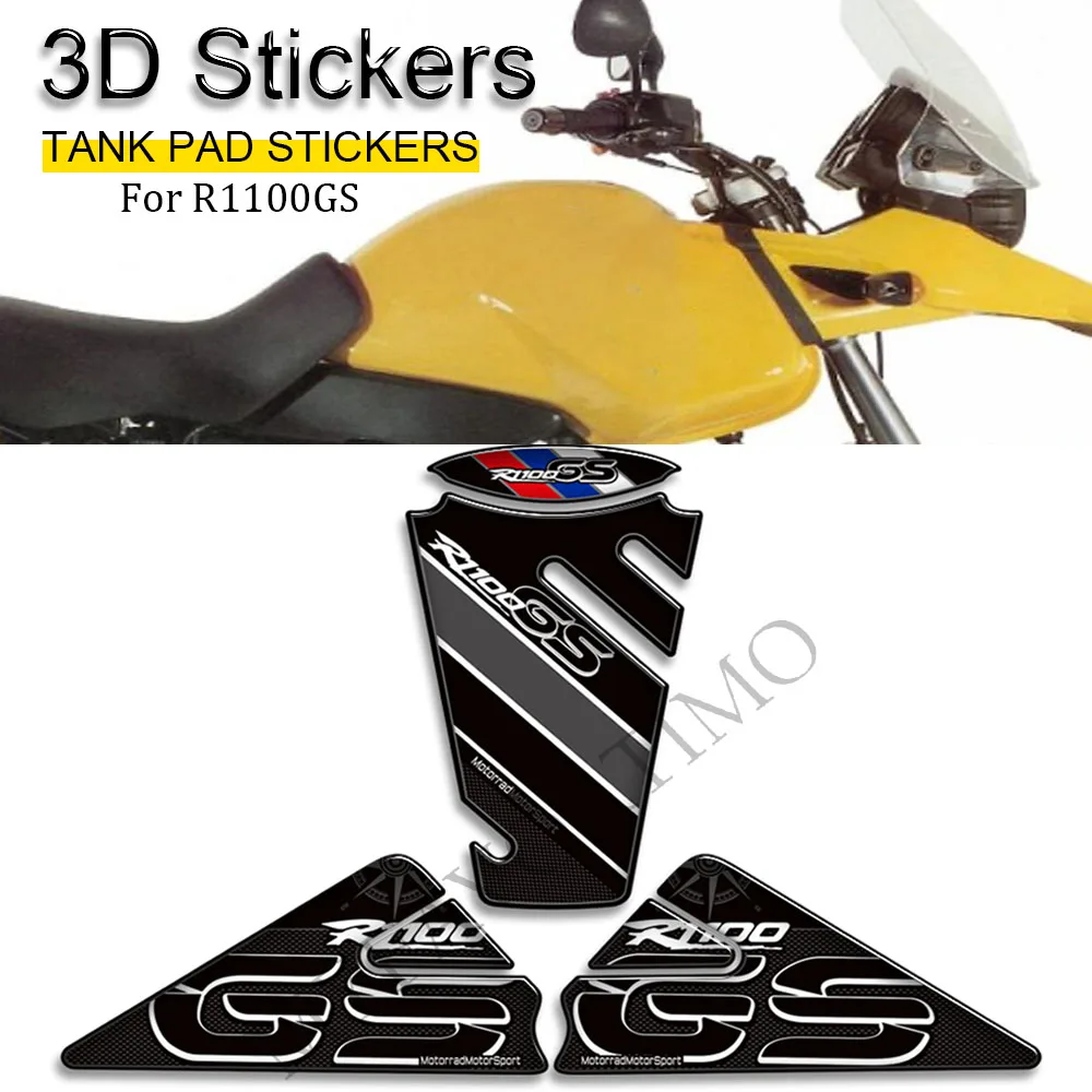 

For BMW R1100GS R 1100 GS R1100 GSA Motorcycle Stickers Decals Protection Gas Fuel Oil Kit Knee ADV Adventure Tank Pad Grips