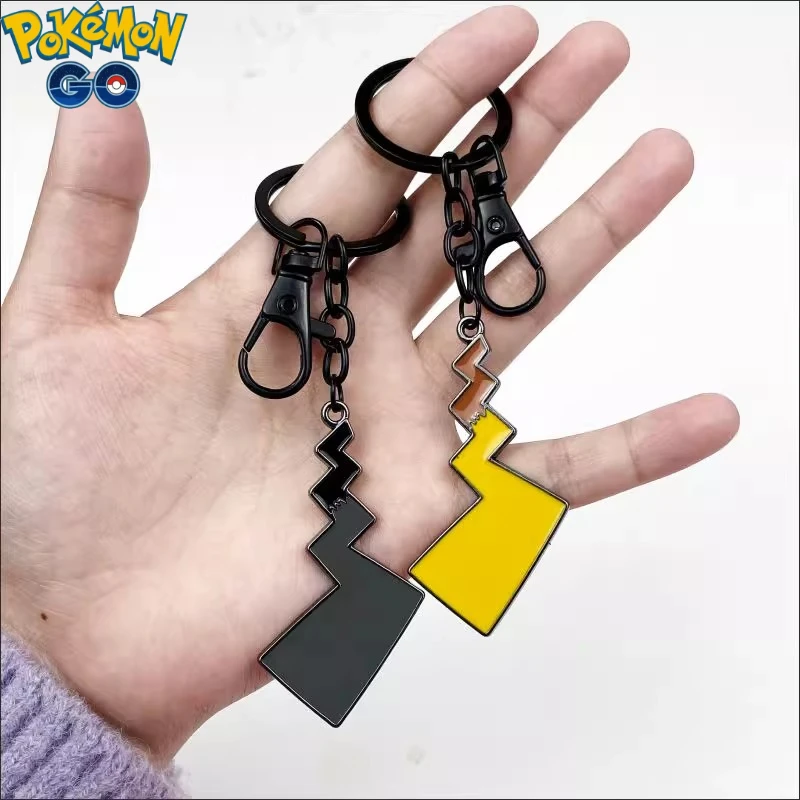 

Cute Pikachu Tail Key Chain Pokemon Lightning Anime Figure Cartoon Peripherals Funny Toys Birthday Gift Backpack Pendant