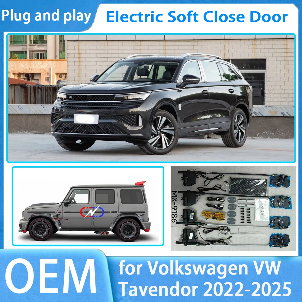 

for Volkswagen VW Tavendor 2022-2025 OEM Car Soft Close Door System Automatic Electric Auto Pull Power Latch Power Closing