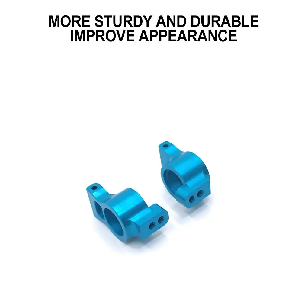 RCGOFOLLOW 2 قطعة سبائك الألومنيوم ارتداء مقاومة المحور الخلفي الناقل ل 1/10 المحاور الخلفية LC سباق PTG-2 RC جزء السيارة الأزرق #3