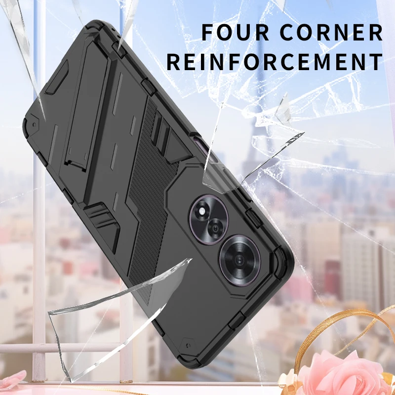 Shockproof Case For OPPO A60 A53 A53S 2020 A33 A32 Phone Cover for Realme GT Neo 2 3 5 2T 3T Master Explorer Armor Back Coque