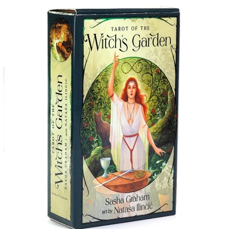 Nouveau Tarot de la garde de la sorcière, la manifestation et la magie vous attend dans le jardin de la sorcière, déverrouiller la magie latente, prospère à l'intérieur