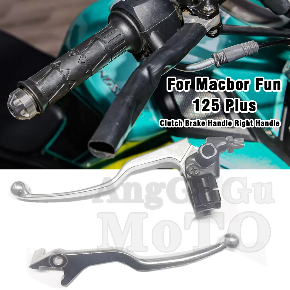 

Motorcycle Clutch Brake Handle Right Handle Front Brake Handle For Macbor Fun 125 Plus Zongshen ZS150R ZS150-45