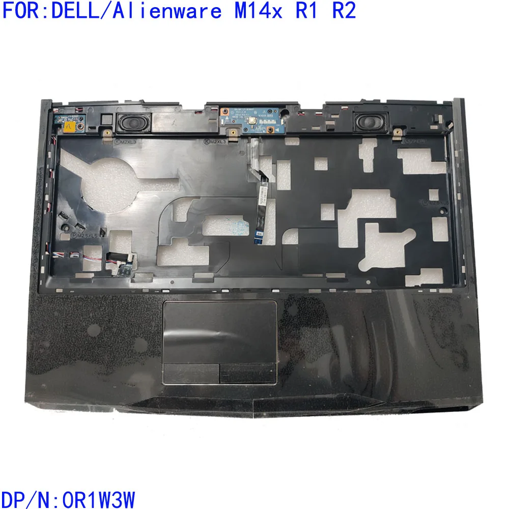 

Suitable for Dell alien Alienware m14x R1 R2 palm pad with touch pad, fingerprint free 0r1w3w, brand new and original