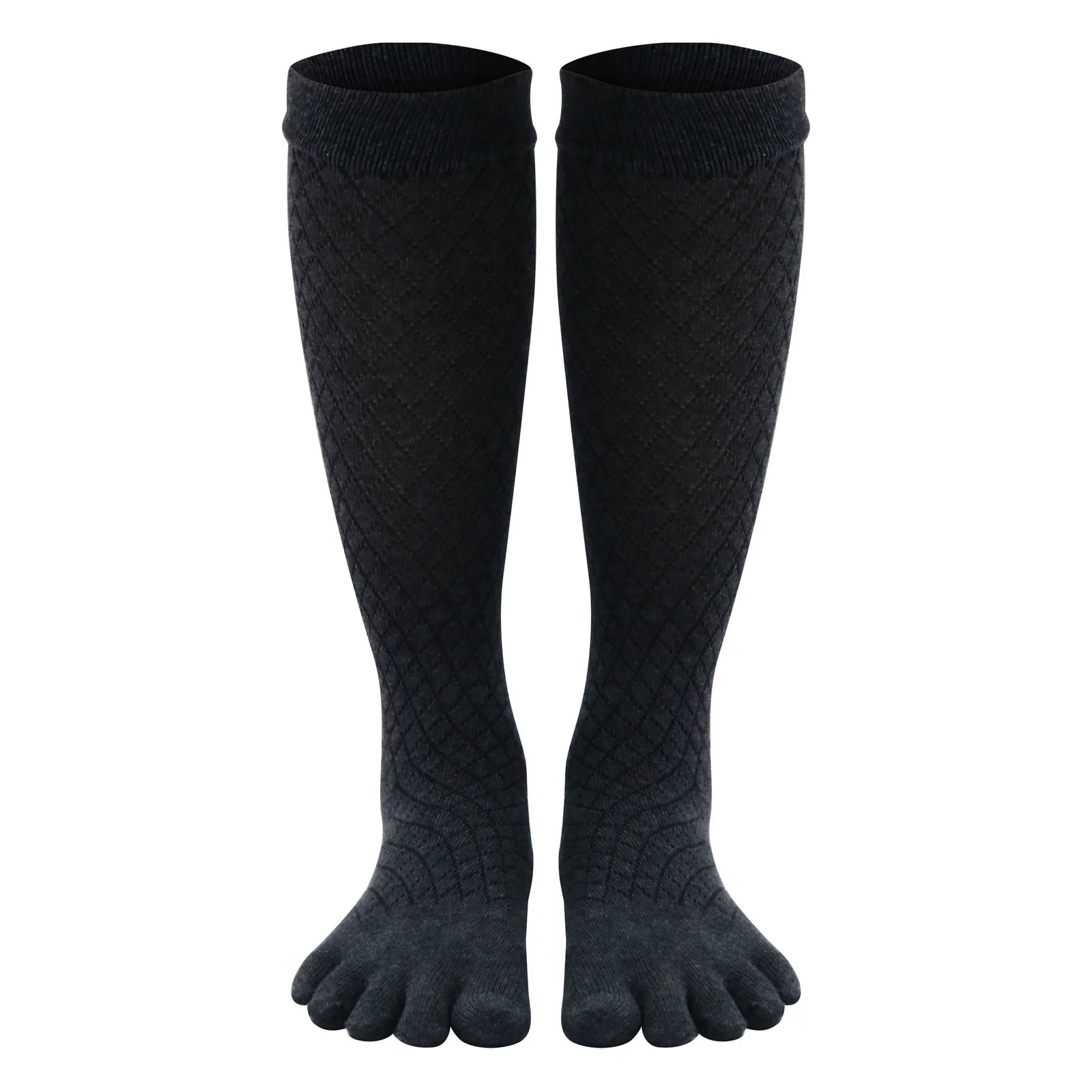 Calzini sportivi con punta da badminton in cotone per uomo - punta alla caviglia, dita sportive a piedi nudi