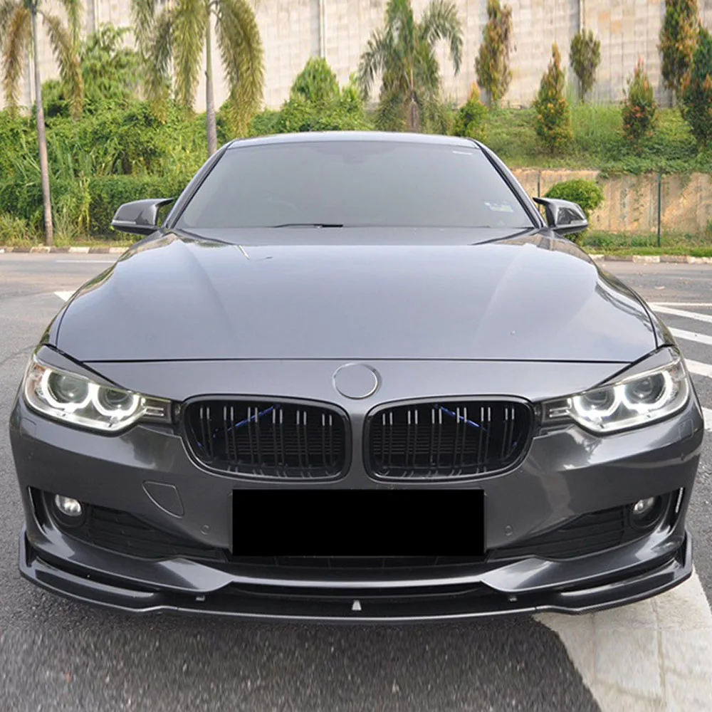 

Для BMW 3 серии F30 F31 2013-2019: Накладка на передний бампер, сплиттер, диффузор, защита от царапин, тюнинг-комплект из АБС-пластика