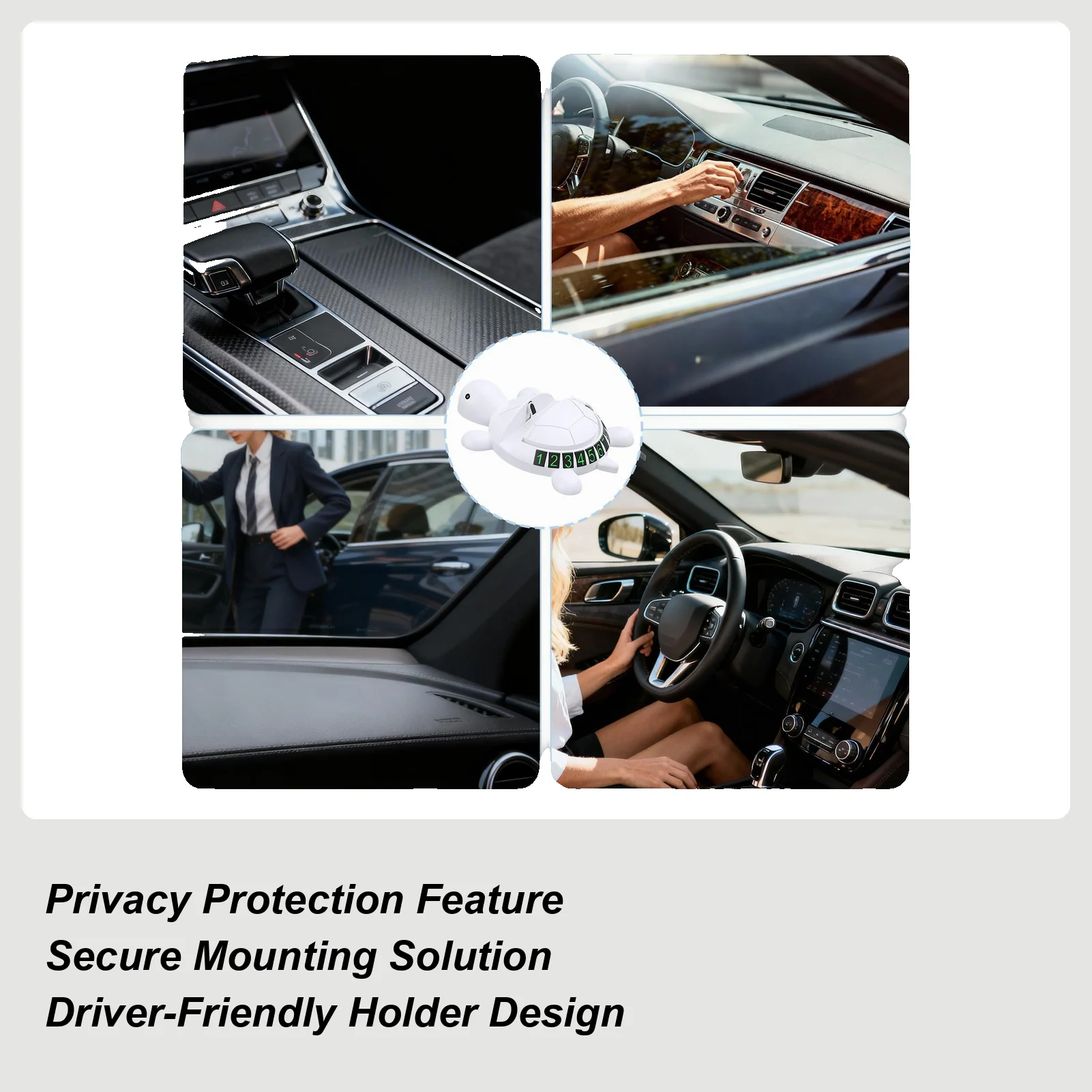 

Cell Phone Car Mount Adjustable Center Console Stand Car Phone Holders For Family Friends Men Women Travel Driving Automotive