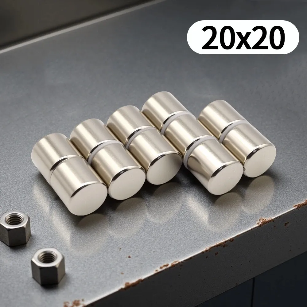 20X20MM imans مغناطيس الثلاجة المستديرة للمكتب السبورة أدوات مناسبة مكان العمل المنزلي ، إلخ 20*20