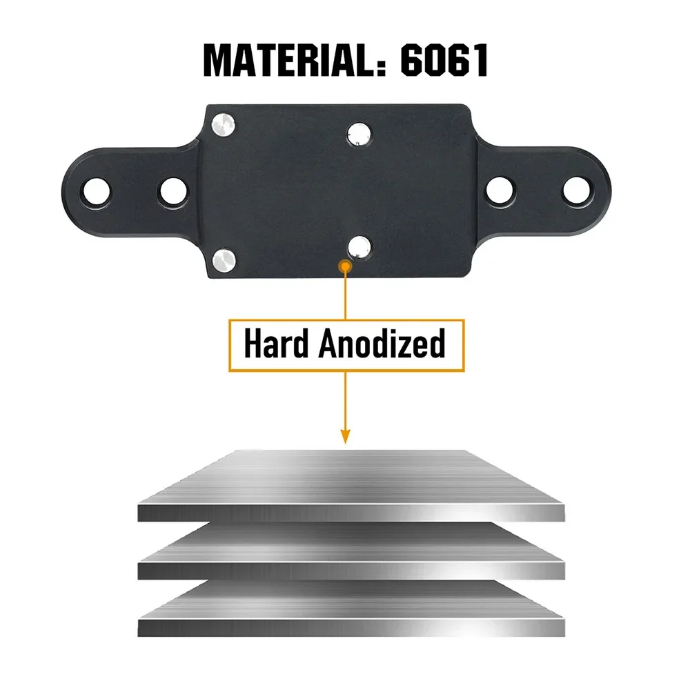 

Крепежная пластина для коллиматорного прицела ohhunt, совместимая с Mossberg 500/535/590/835/Shockwave