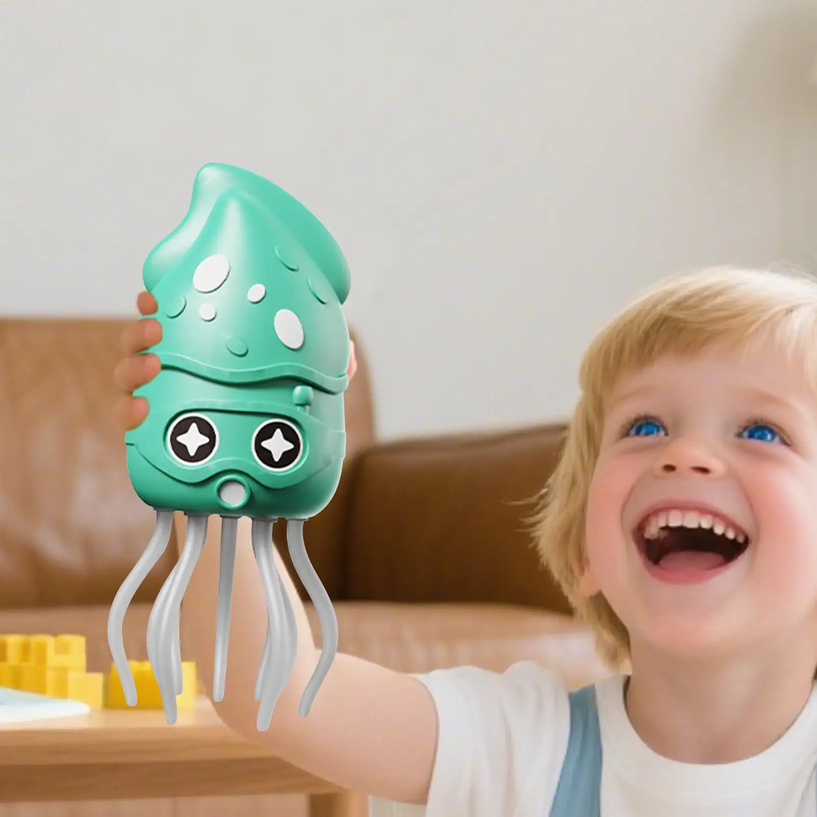 Dansspeelgoed Dansmuziek Inktvis Wobbelende robot met verlichting en muziek Leeractiviteiten voor kinderen 3 jaar Jongens Verjaardag