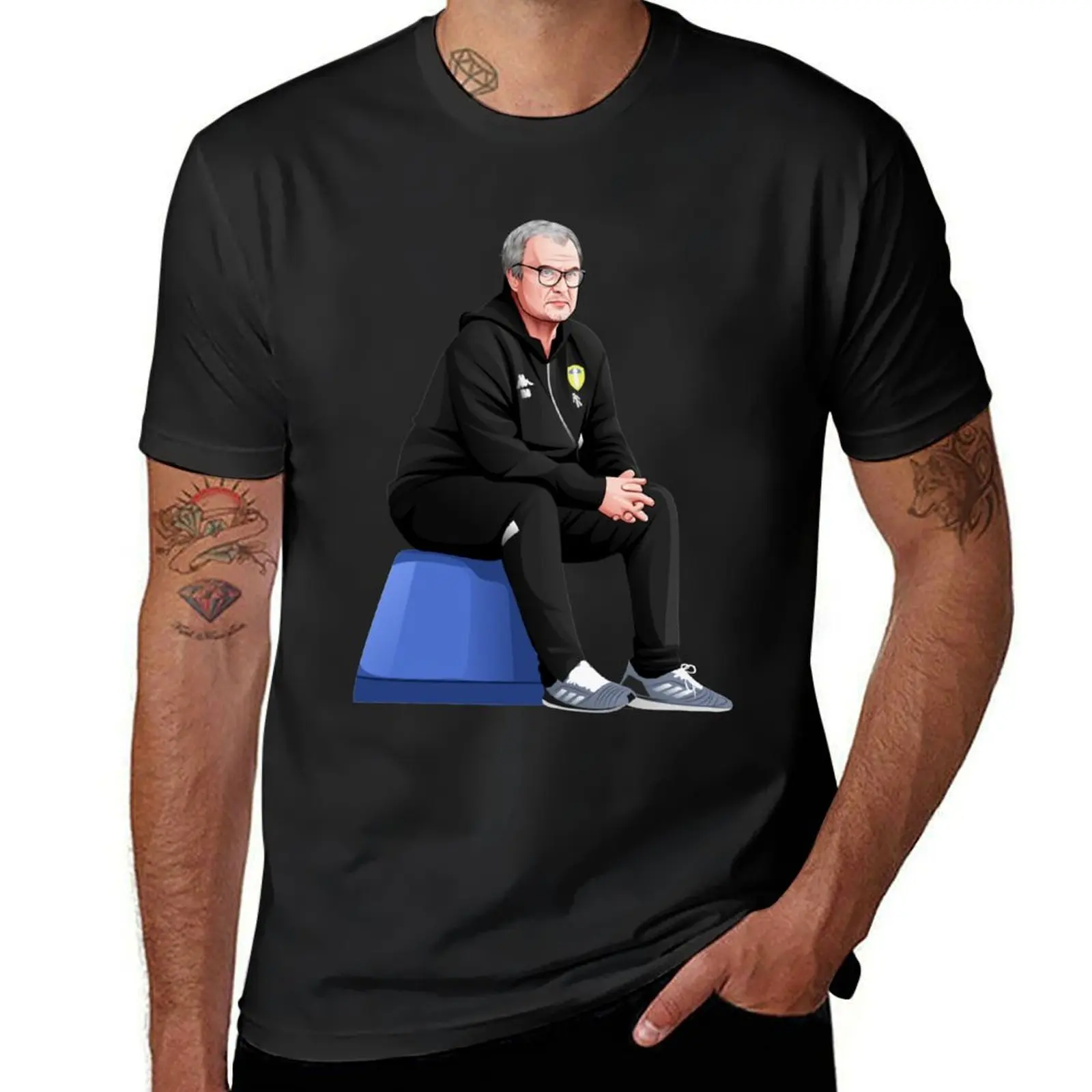 Leeds - Marcelo Bielsa T-Shirt for a boy blacks T-shirt men