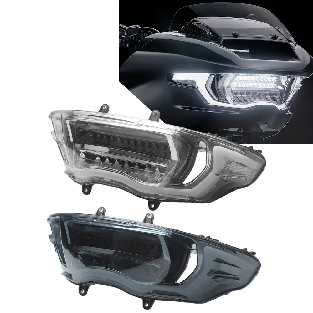 

For Harley Touring Road Glide FLTRX CVO/SE FLTRXSE 3 FLTRT FLTRXL 2023-26 Motorcycle Headlight Hi/Lo Beam Headlamp Assembly