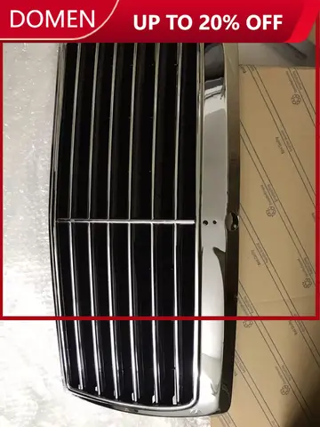 For Mercedes Benz w123 w124 w126 w140 w201 w202 w203 Front Bumper Grill Grille mask Car accessories accesorios para auto