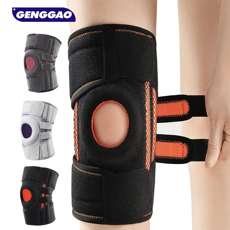 1Pcs Adjustable Knee Brace Stabilizers for Meniscus Tear Knee Pain ACL MCL Injury Recovery Knee Support Pads for Men Women