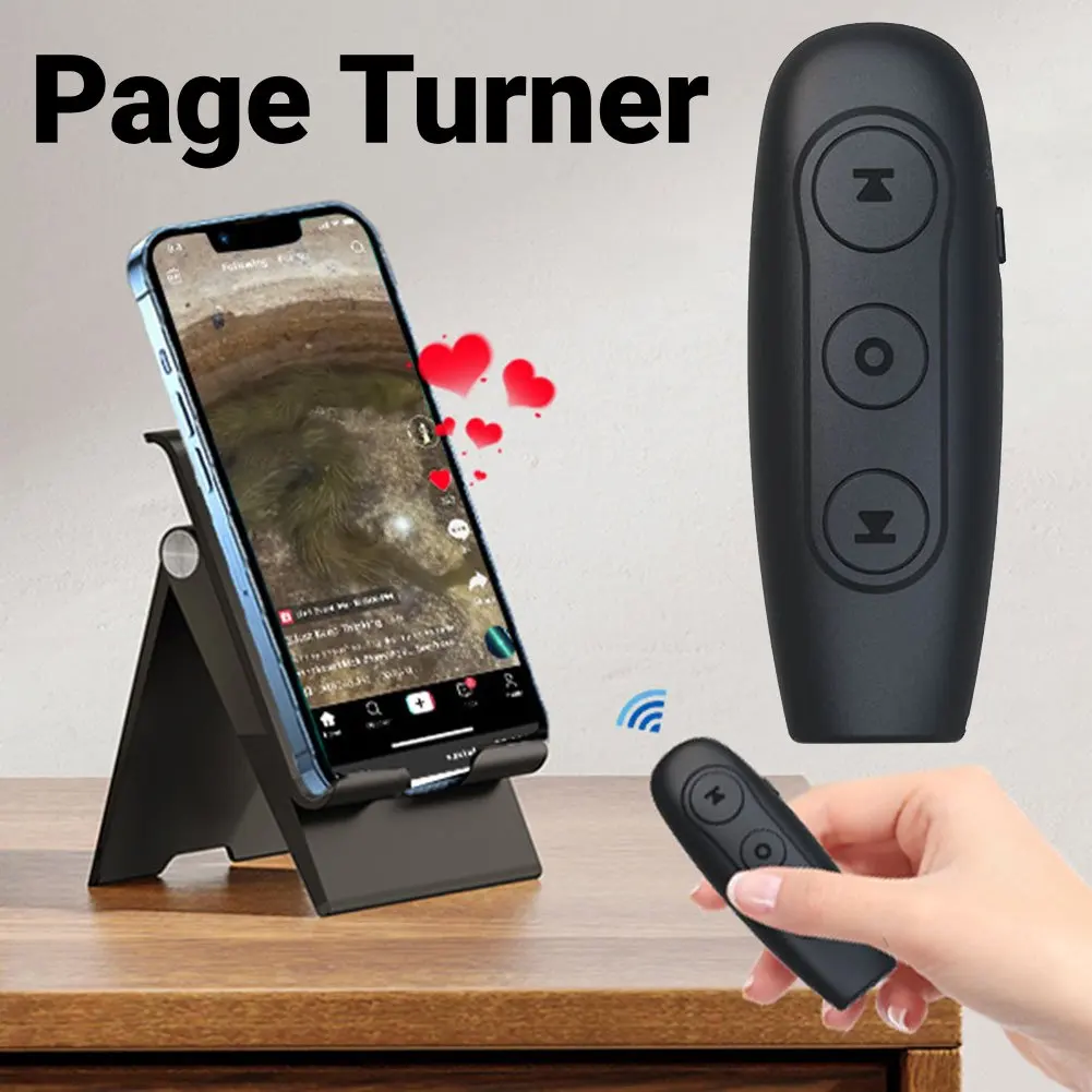 Page Turner for TikTok Page Turner Clicker for Kindle Paperwhite Oasis Kobo EReaders for iPhone Android Tablets Reading Novels