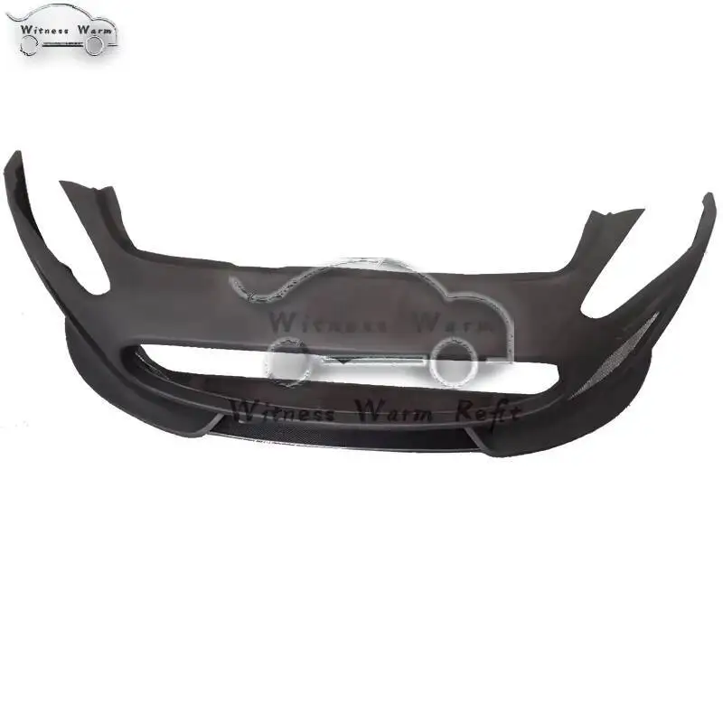 For Maserati GT GTS style GT High quality FRP unpainted / Semi carbon fiber Front bumper Car body kits Car styling