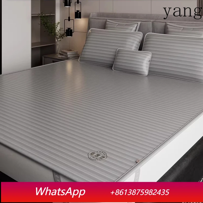 

LTT Ice Silk Mat Summer Single Machine Wash Sheet Soft Mat Mat