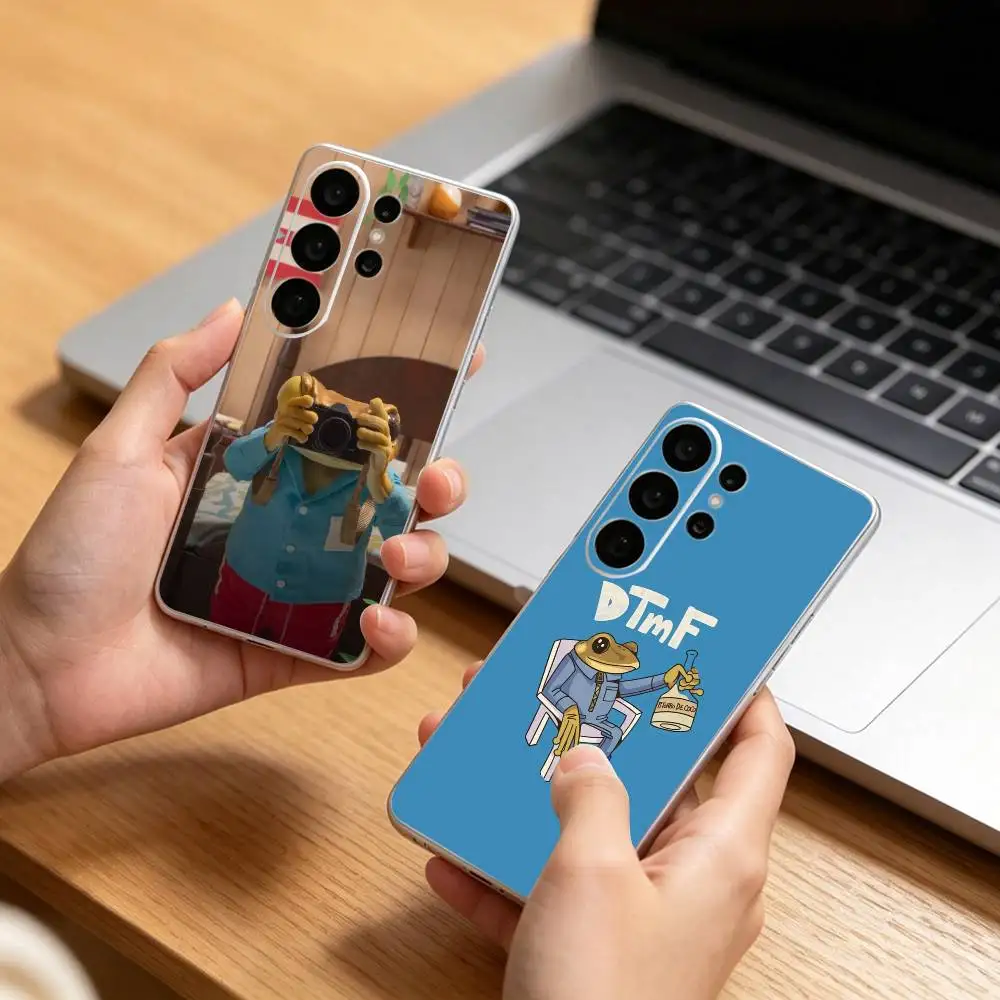 DTMF Debi Tirar Mas B-Bad Bunny Clear Hard Phone Case For Samsung S25,24,23,22,21,10,9,Ultra,Plus,Lite Transparent Cover