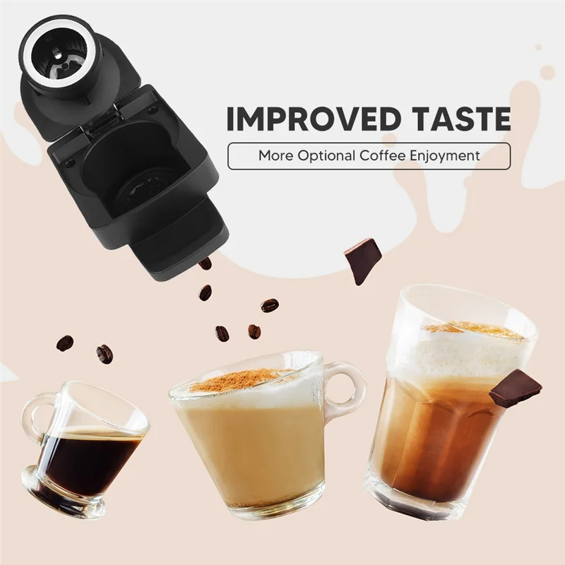 Adattatore per caffè riutilizzabile per convertitore di capsule Dolce Gusto Krups KP GENIO 2/DG250R /Melody/CIRCOLO Macchina da caffè