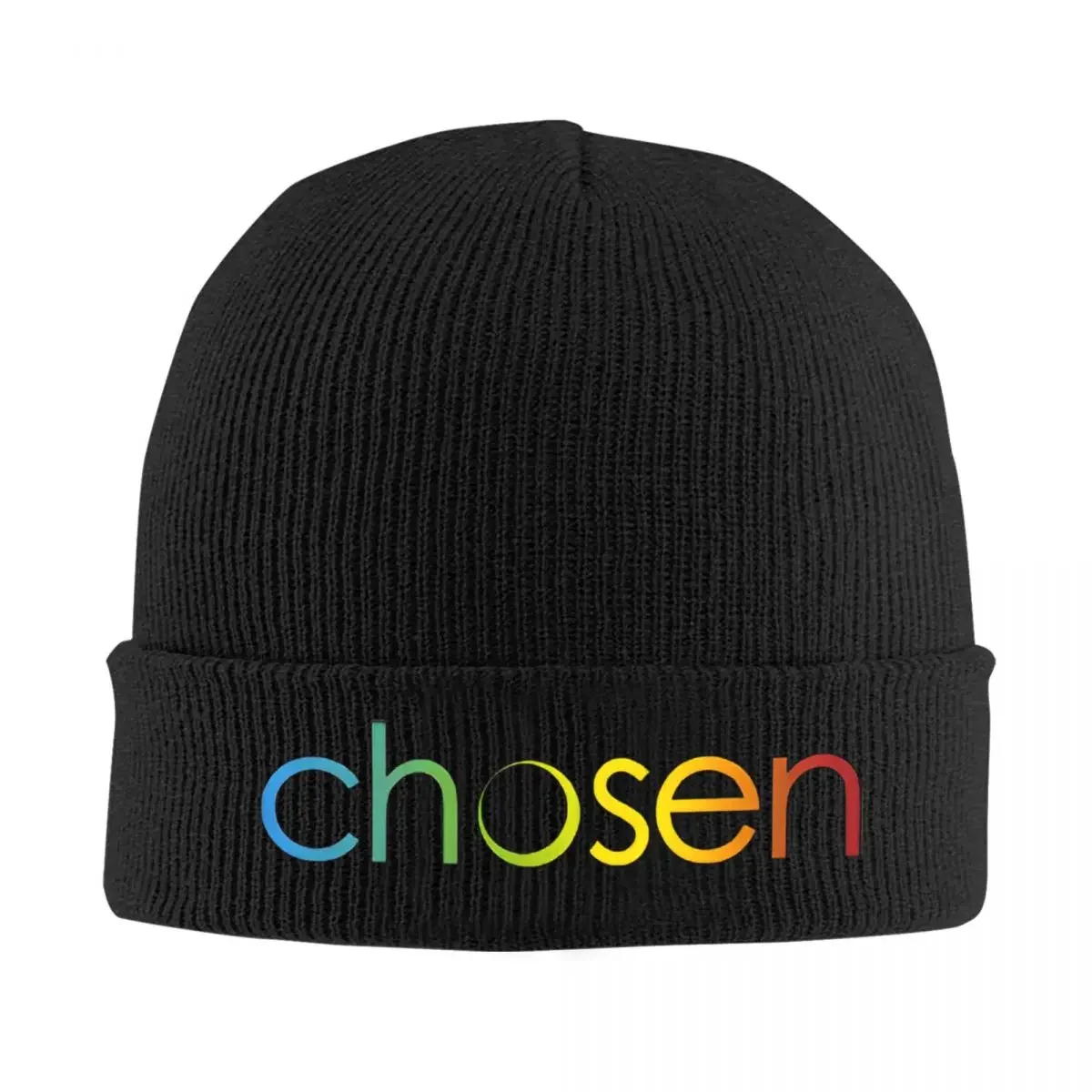 Chosen Logo Bonnet Hats Beanie Hats Printed Knit Hat Autumn Vintage Female Male Outdoor Elastic Cap