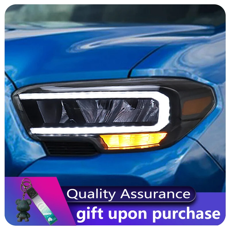 

Car Headlight Styling FOR Toyota Tacoma 2015-2020 Front Light DRL Head Lamp Upgrade LED HID Projector Lens Auto Tool Accessories