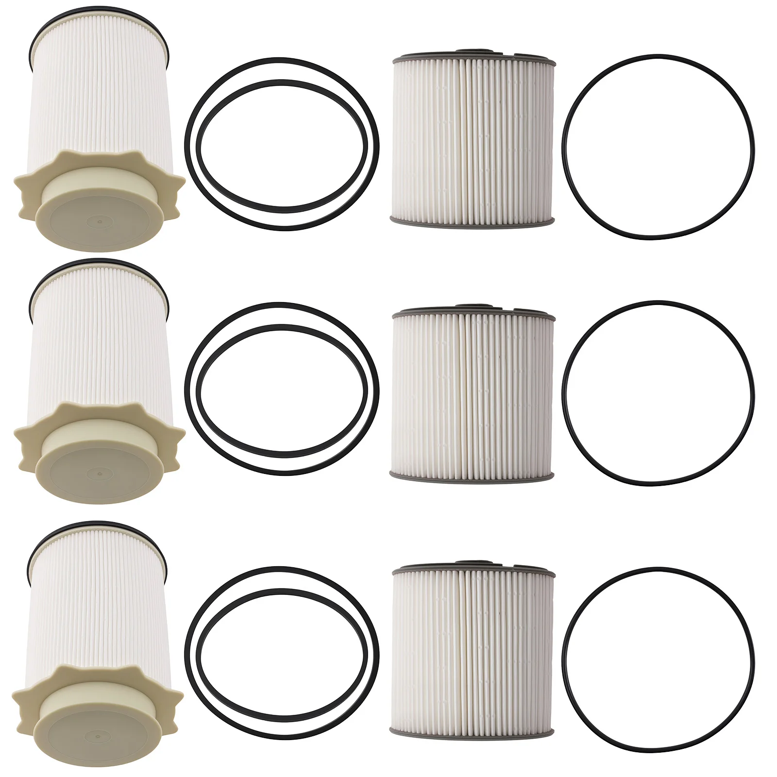 

Diesel Fuel Filter 6 pcs for Ram 2500-5500 6.7L 2019-2020 68436631AA FF1199