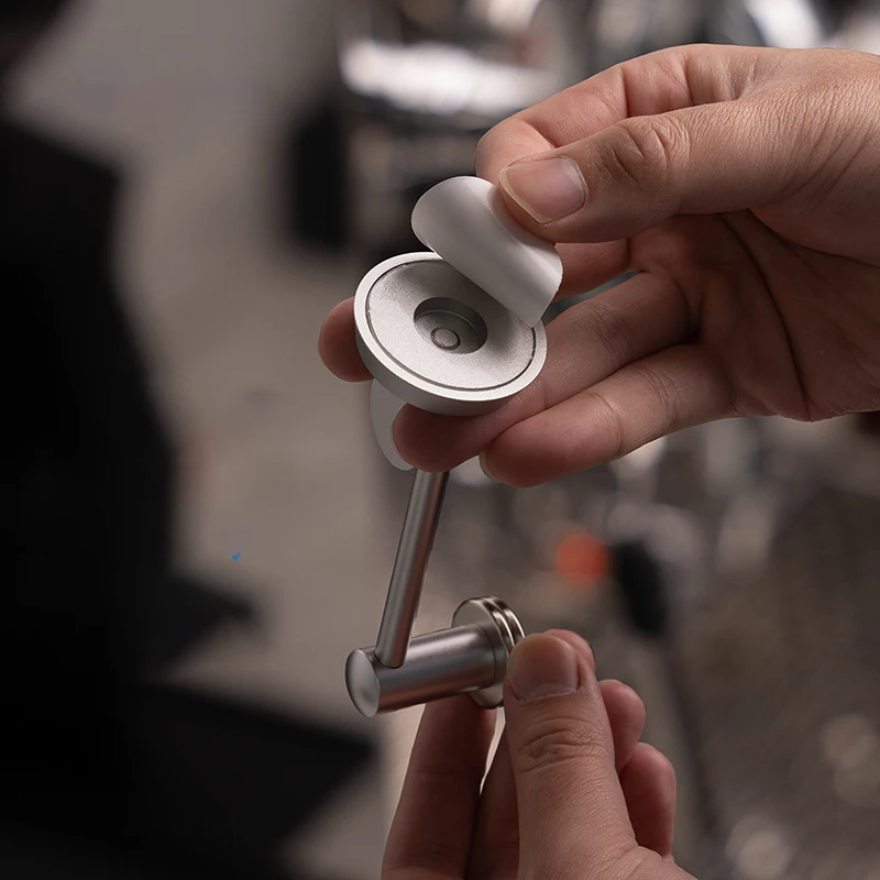 Estante de almacenamiento de filtro de café Universal, red de distribución de agua secundaria, soporte de adsorción automática, utensilios de café, 51-58mm