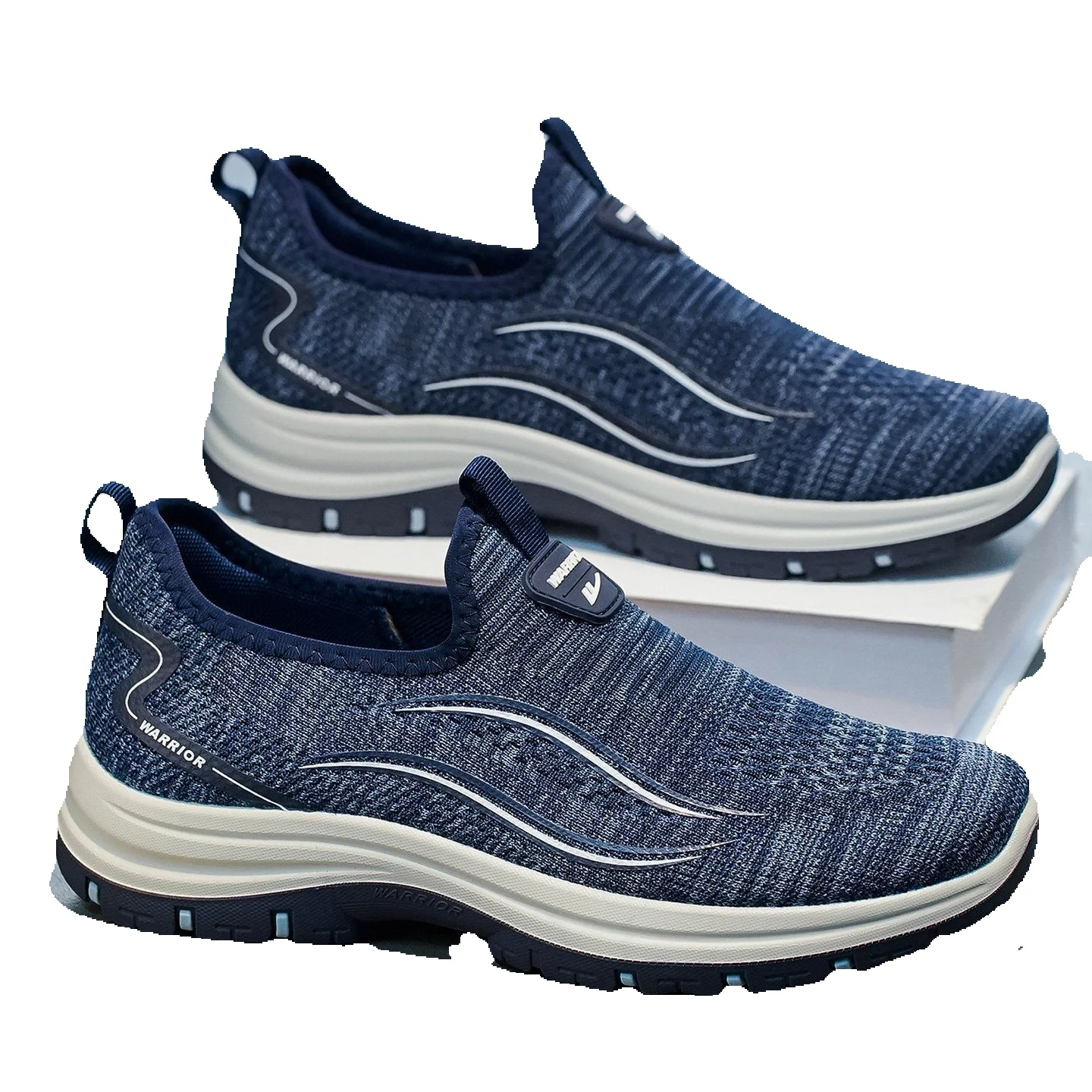 Pull-back Slip-on Men's Shoes 2026 Spring New Model, Mesh Breathable Dad Shoes, Shoes For The Elderly, Men's Old Beijing Cloth Shoes_vogvips.com