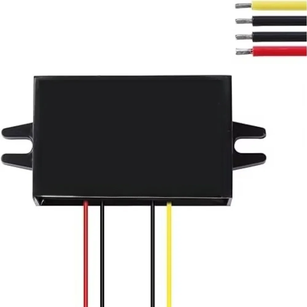 DC/DC Voltage Reducer Converter 8-40V Step Down To 13.8V 25A Power Supply Module Buck Transformer For Truck Golf Cart Club Car
