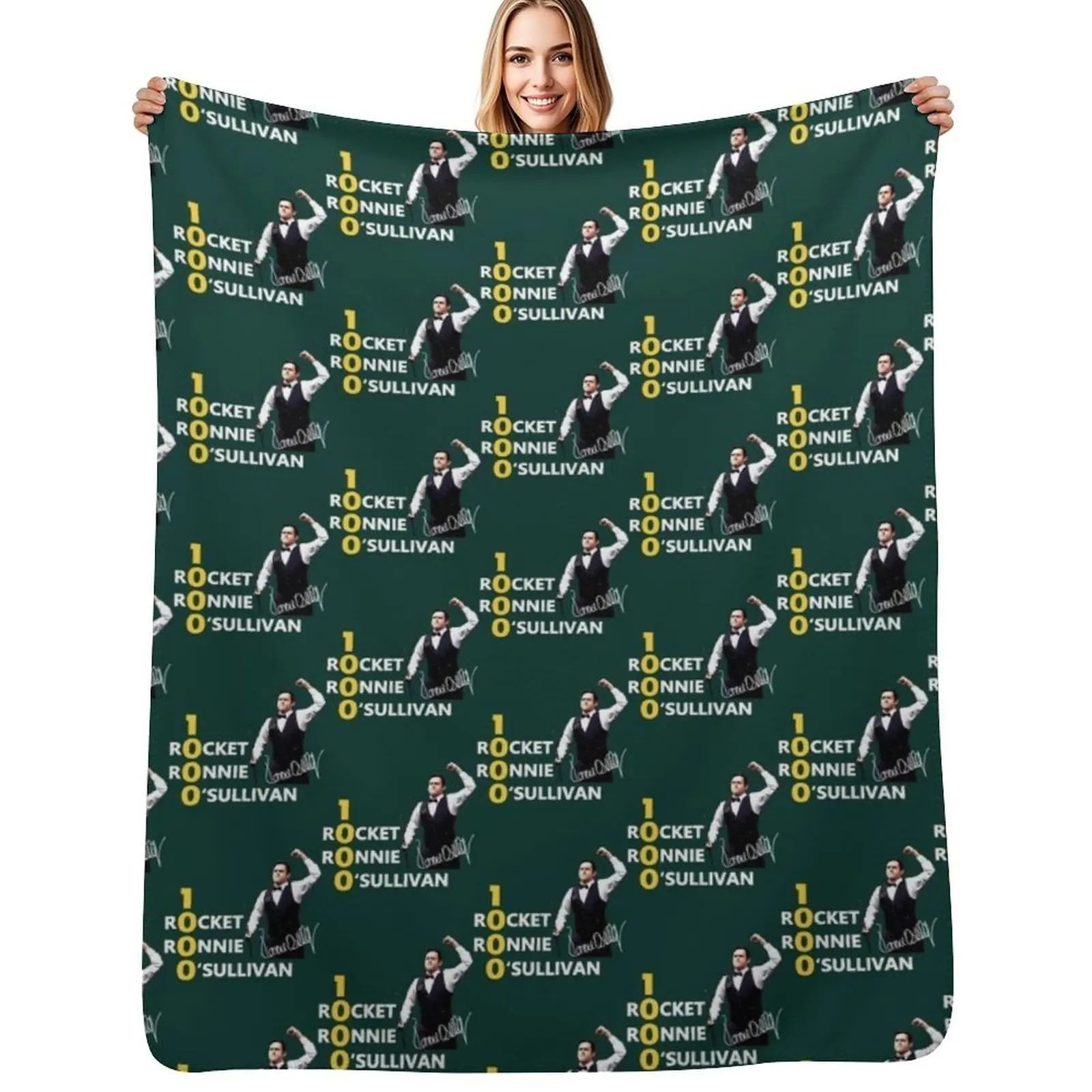 

Rocket Ronnie O_Sullivan Throw Blanket All Weather Soft Throw Blanket for Sofa