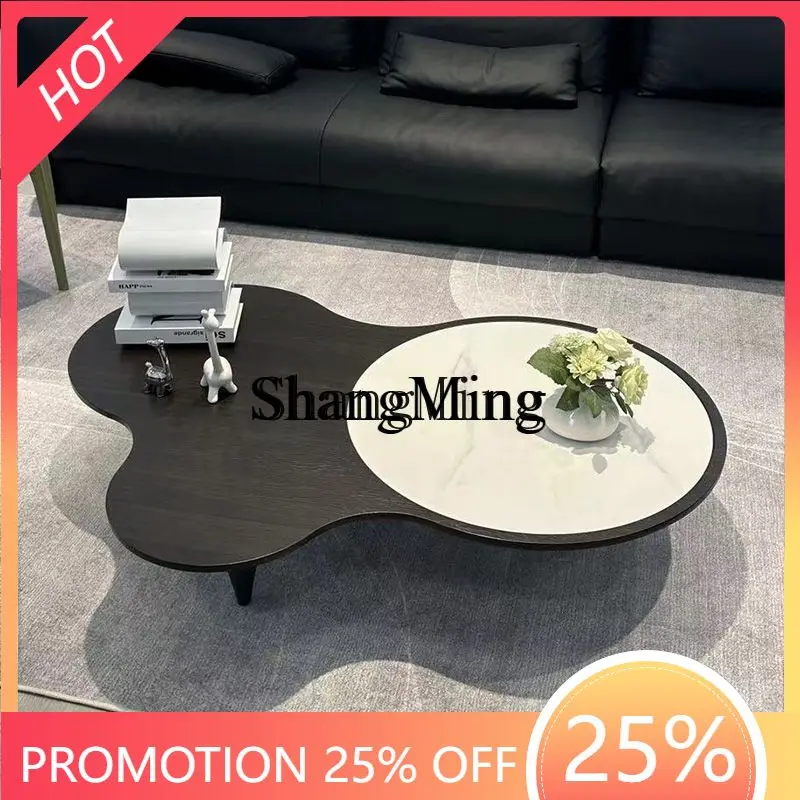 

SM luxury living room thickened cloud coffee table coffee table special-shaped small apartment modern household simple