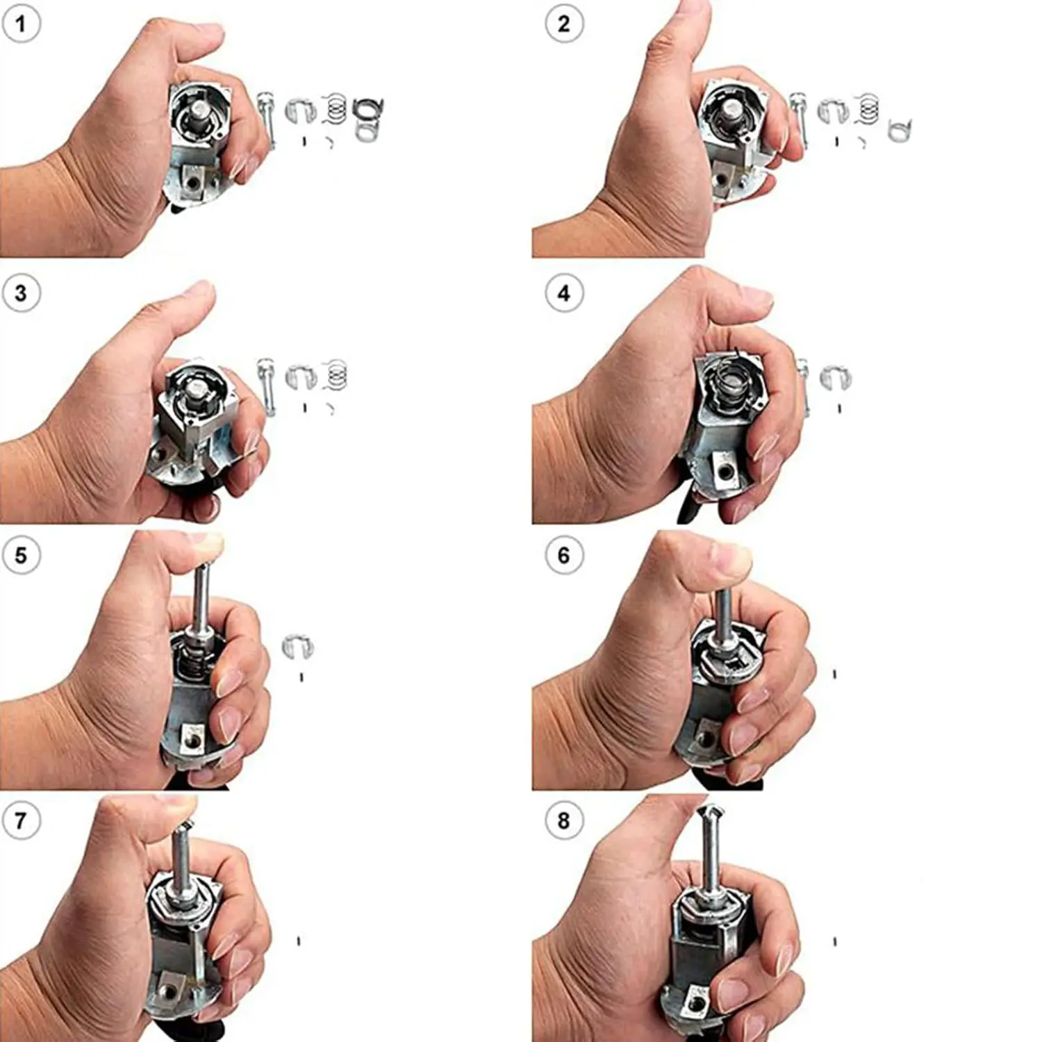 Door Lock Repair Kit For BMW E46 3 Series 323i 323c 323ci 325i 325xi 325c 325ci 328i M3 Barrel Cylinder 1998-2006