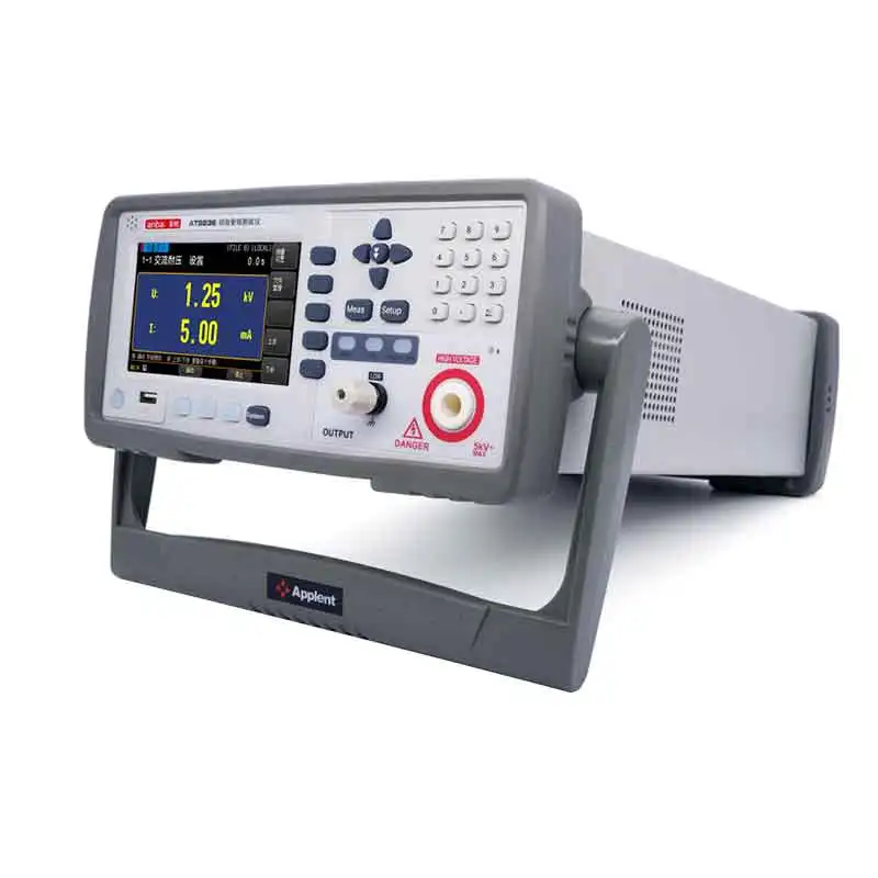 جهاز اختبار الأمان الشامل Applent AT9236 AC/DC يتحمل التكوين القياسي للجهد 5kV/100mA/500VA