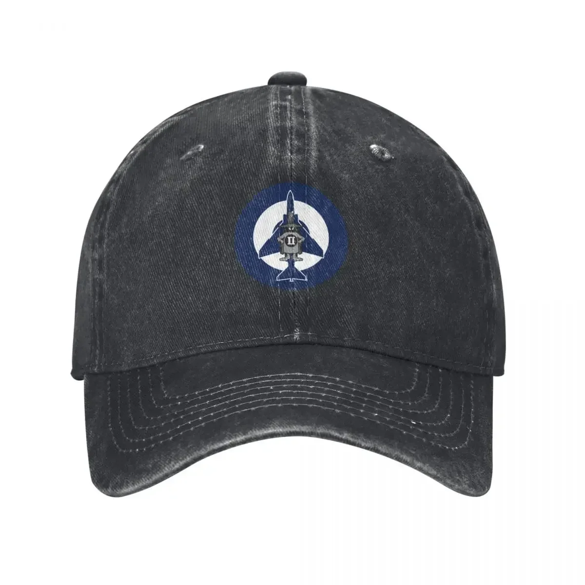 Spooky F-4 Phantom II - Hellenic Air Force (Greece) -Clean Style Baseball Cap Big Size Hat Hiking Hat Dad Hat Men Women's