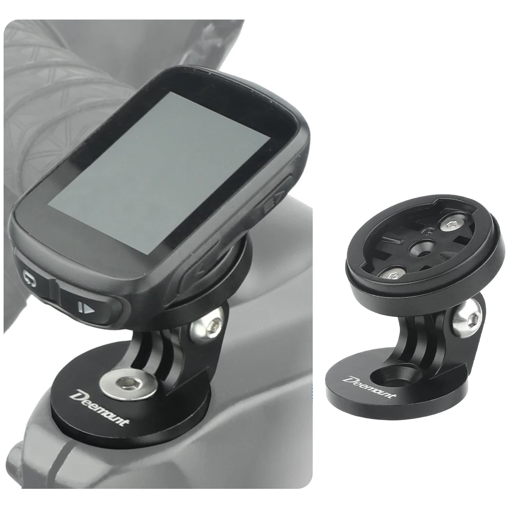 

Bicycle Headset Computer Stand Angle Adjustable Bike Stem Top Mount Holder Bicycle Computer Holder Mount for Gopro Action Camera