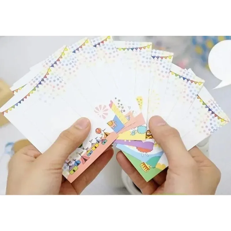 10 Pieces/set Kawaii Polaroid Circus Photo Frame Sticker Creative DIY Multifunction Note Deco Label