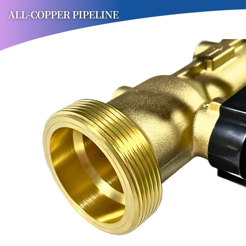 Premium Brass Digital IP68 Multi-Jet Ultrasonic Water Meter 0.6-2.5MPa DN15-DN300 EN1434 RS485 AMR Battery Custom OEM Service