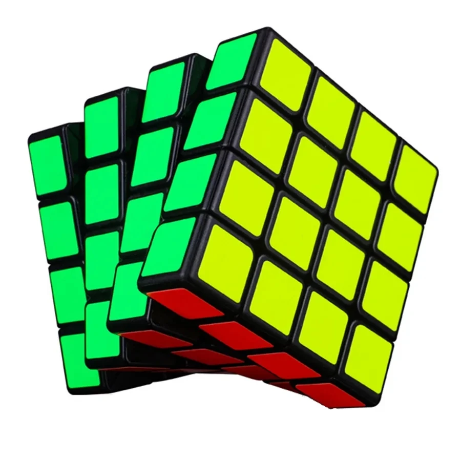 Qiyi Qiyuan W2 4x4 ブラック ステッカー バージョン マジック キューブ QY SpeedCube 4x4x4